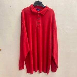 Port Authority long sleeve polo. K-3